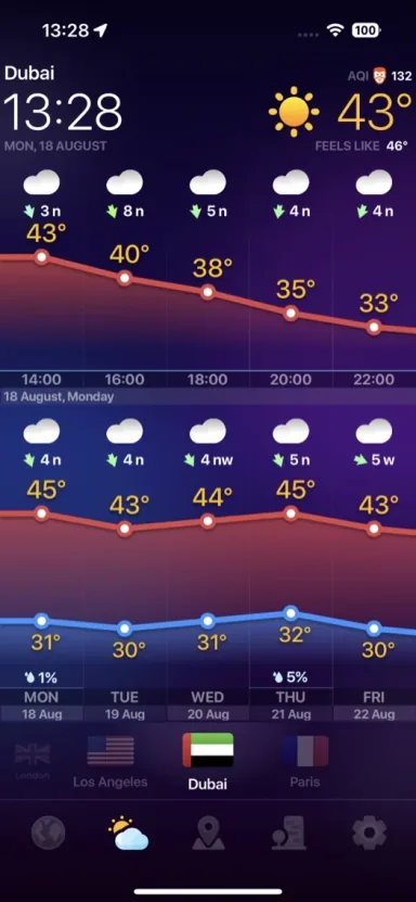 Weather Now live radar weather map